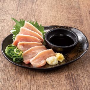 [Low-temperature cooking] Domestic chicken thigh sashimi