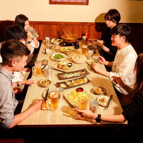 Private banquet at an izakaya