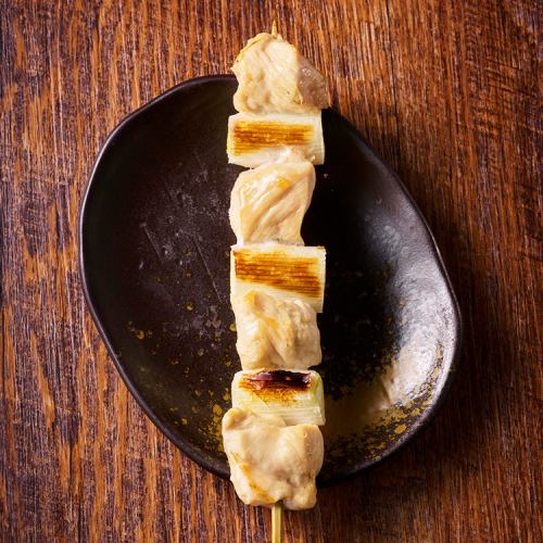 Young Clear Water Chicken Breast and Green Onion Skewers (1 skewer)