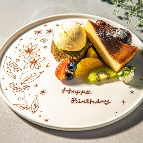 Dessert plate
