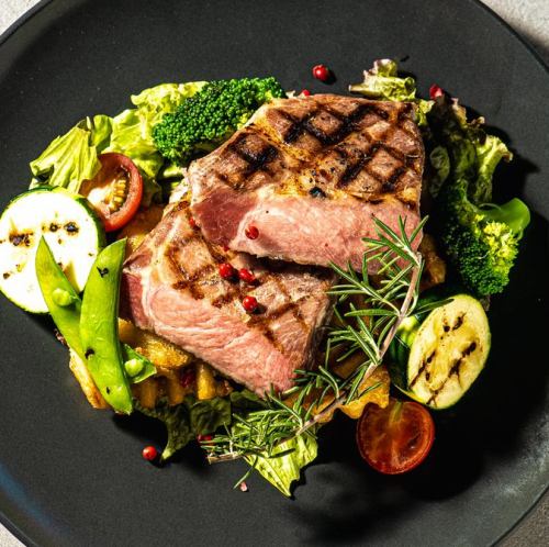 Roast pork with yuzu sauce