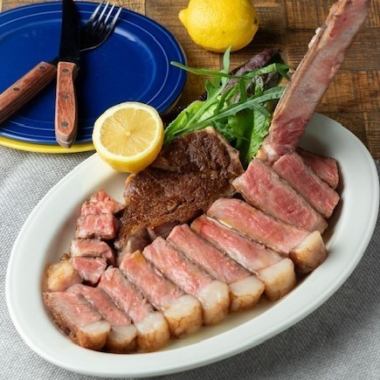 Welcome/farewell party plan Shirasagi beef T-Bone steak plan (90 minutes all-you-can-drink included) 9,800 yen → 9,000 yen