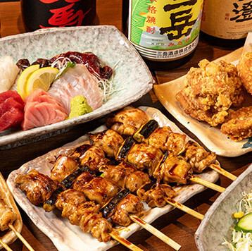 飲み放題付きコースが充実◎刺身や鍋など選べるラインナップ