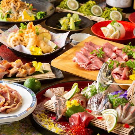 Recommended double main course! 4 kinds of fresh fish x herb pork steak x choice of hot pot [11 dishes/all-you-can-drink draft beer included] Midoriya course