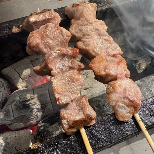 烤豬肉串（Yakiton）- 豬臉肉（Kashira）