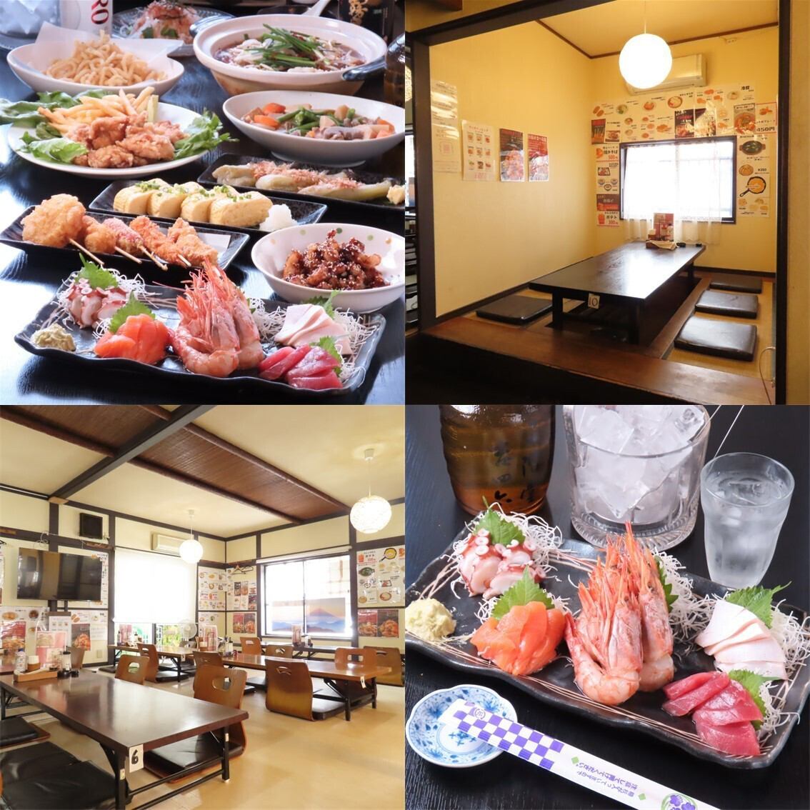 定食や料理は種類豊富にご用意◎カスタム可能なコースは4500円(税込)～承ります！