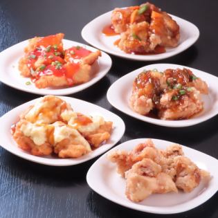 鶏甘酢/鶏チリ/メンチとコロッケ