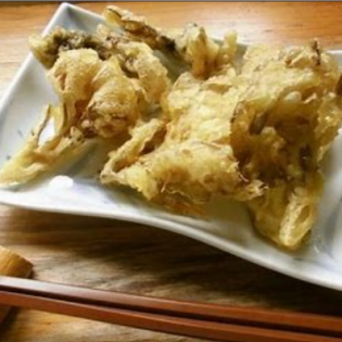 舞茸の天ぷら/レンコンの天ぷら/長芋天/ごぼう天/さつまいもの天ぷら