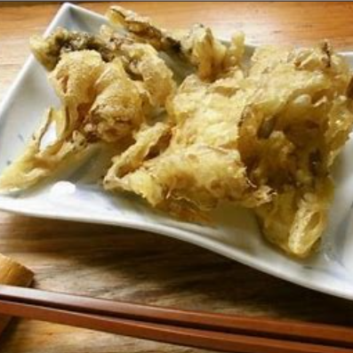 舞茸の天ぷら/レンコンの天ぷら/長芋天/ごぼう天/さつまいもの天ぷら