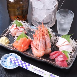 本日のお刺身又は刺身3点盛