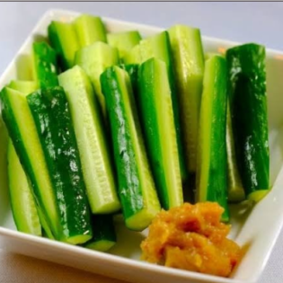 キュウリ(梅・味噌)