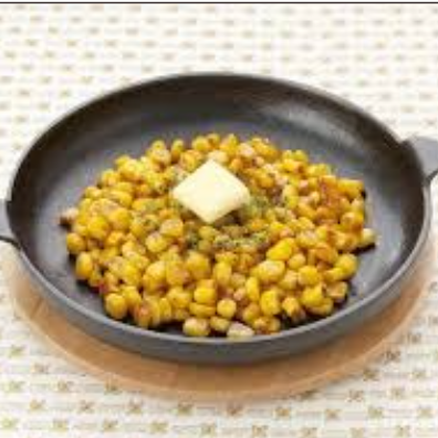 コーンバター/納豆包み焼