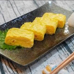 だし巻き卵/鶏モモ特製タレ焼