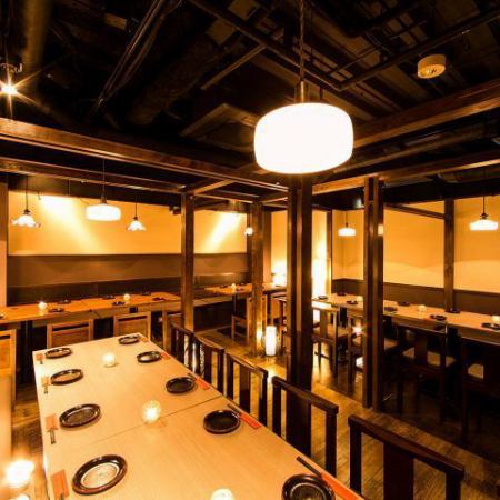 3 minutes walk from Shinbashi Station ☆ Plenty of private rooms available for private reservations for up to 40 people!