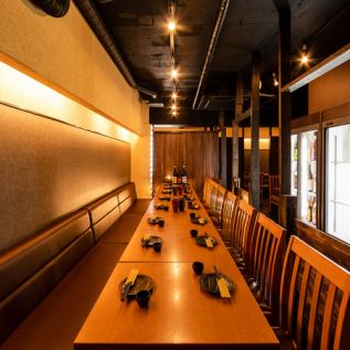 The floor can be reserved for up to 40 people.Please leave it to us for meetings with a large number of people such as company banquets and social gatherings.(Shimbashi / Private room / Izakaya / Smoking / All-you-can-drink / 3 hours / Banquet / Welcome and farewell party / Sake / Local chicken / Date / Anniversary / Hot pot)