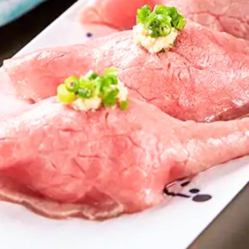 美崎牛上モモ肉寿司 2貫