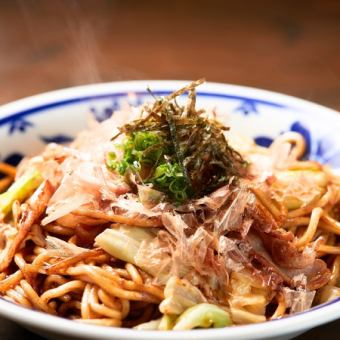 八重山そばで作った焼きそば