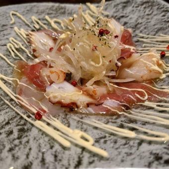 海鮮カルパッチョ