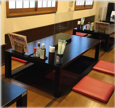 原則1回転!くつろげる個室