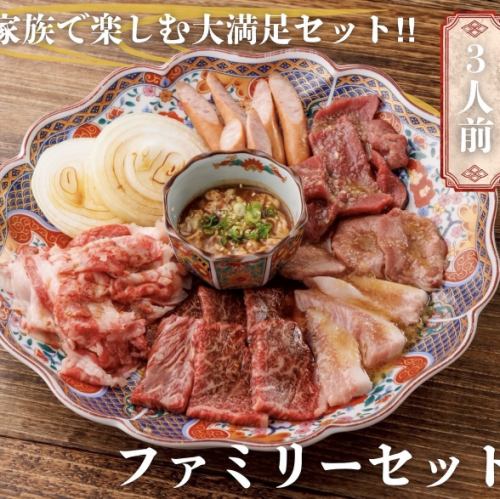 ファミリーセット【3人前】