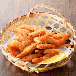 Deep-fried shrimp snack