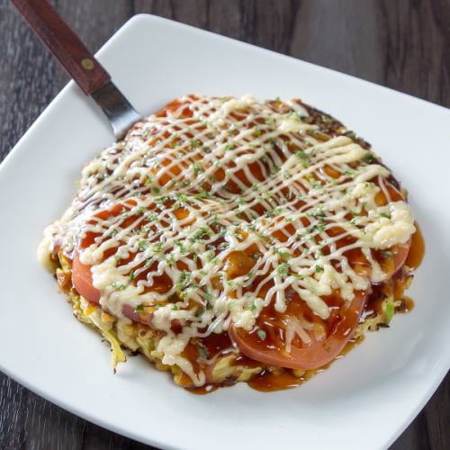 イタリアン焼き(トマト・アボカド・チーズ)