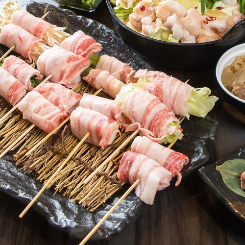 国産素材と自家製タレで味わう炭火焼きの魅力◎