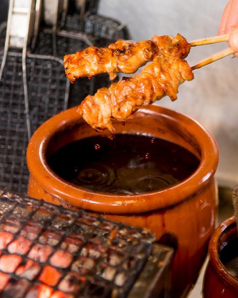 山梨信玄どりを使用した焼鳥