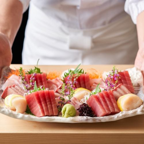 季節の旬を堪能!各地の直送鮮魚!