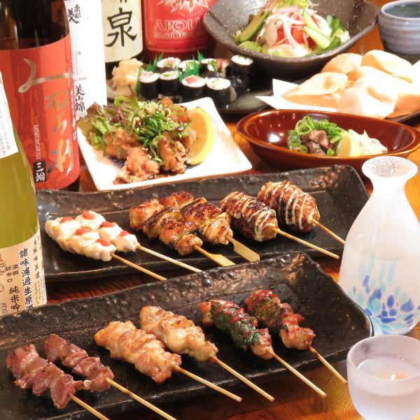 Available for groups of two or more! Yumenoya's all-you-can-drink course starts at 3,850 JPY (incl. tax) per person.