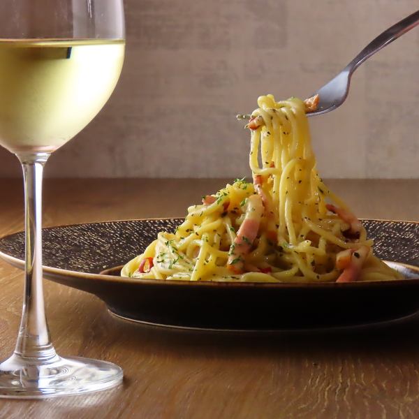 自慢の生パスタは必食！　