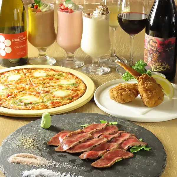 肉×ワイン!イタリアンテイストを加えた絶品料理をご堪能あれ!