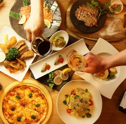 ★匠人套餐★ 6道菜,2小时畅饮,价格4500日元(含税)