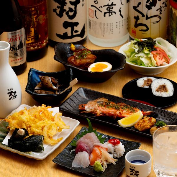 【各種ご宴会におすすめ！】旬の食材を楽しめる☆スサノオイチ推しコース3300円(税込)
