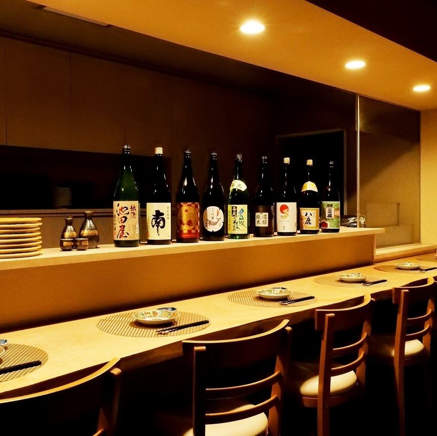 カウンターはデートにも大人気！1名様でもお気軽に利用可能！