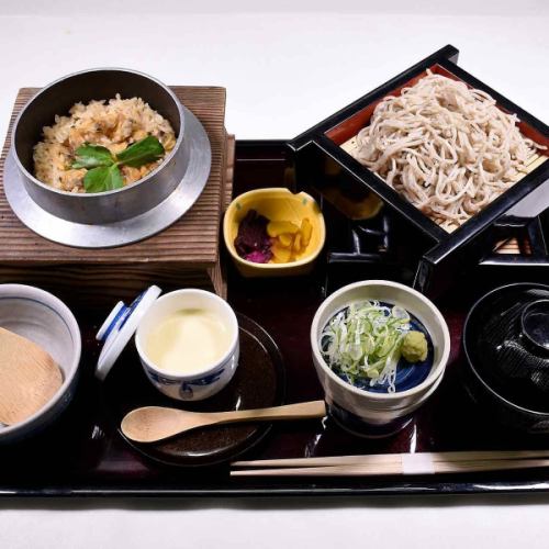Daily Kamameshi Soba Set (Lunch Only)