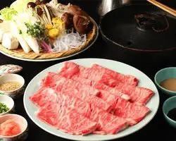 Japanese black beef shabu-shabu hotpot ・・・1 serving