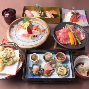 Birthday/Wedding Anniversary Special Course [Kagayaki] (10,000 yen for food only)