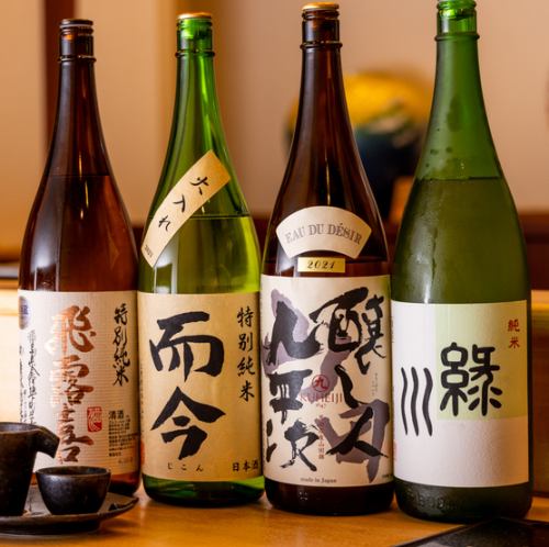 全国各地の地酒が人気