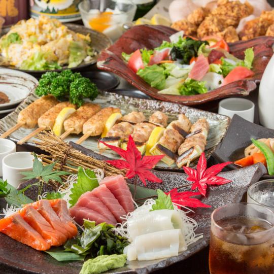 [Our most popular all-you-can-eat-and-drink course]《Everyday OK/Same-day OK》All-you-can-eat and drink from 100 types◆3,300 yen for 2 hours (3,630 yen including)