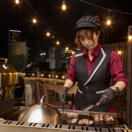 《ビュッフェ》【ディナー】17:00-21:00 お一人様 1時間あたり2,750円（税込）