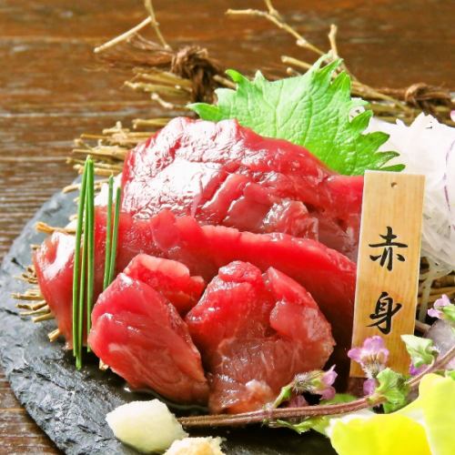 馬肉生魚片（紅肉）