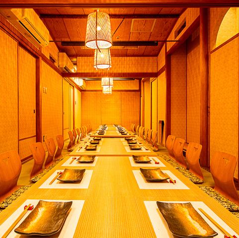 居心地の良い完全個室空間でゆっくりとお食事をお愉しみ下さい♪