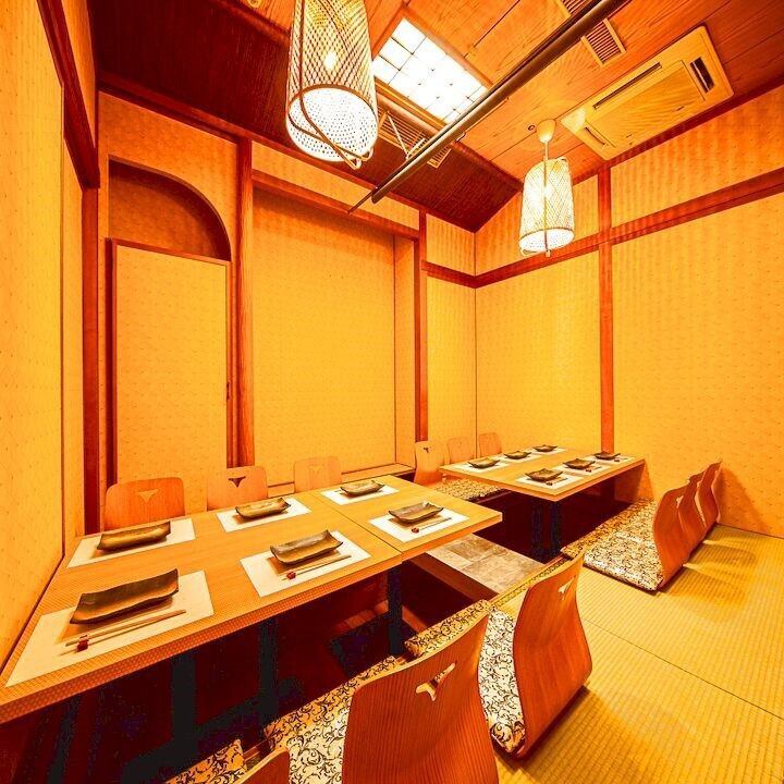 居心地の良い完全個室空間でゆっくりとお食事をお愉しみ下さい♪