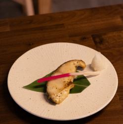 銀鱈のレモンペッパー焼き