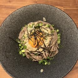 月見なめろうそば