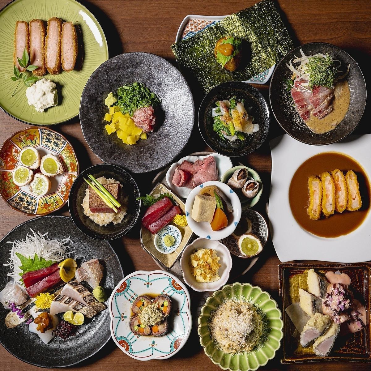 6000円～牛タン・ぶりのしゃぶしゃぶコースをご用意