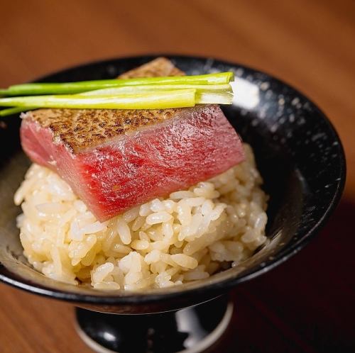 厚切り中トロの炭火炙り ひとくち丼