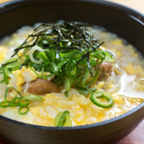 [Finishing dish] Rice porridge