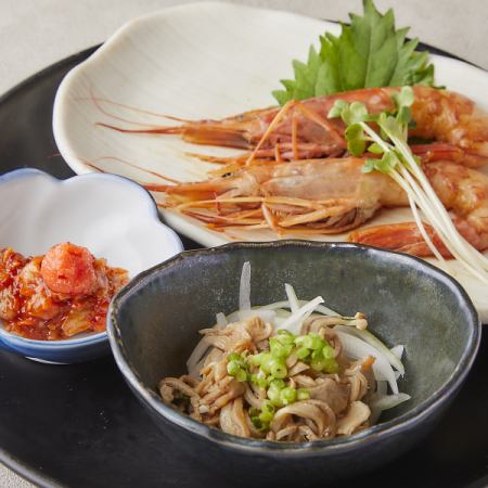 お任せ珍味3種盛り